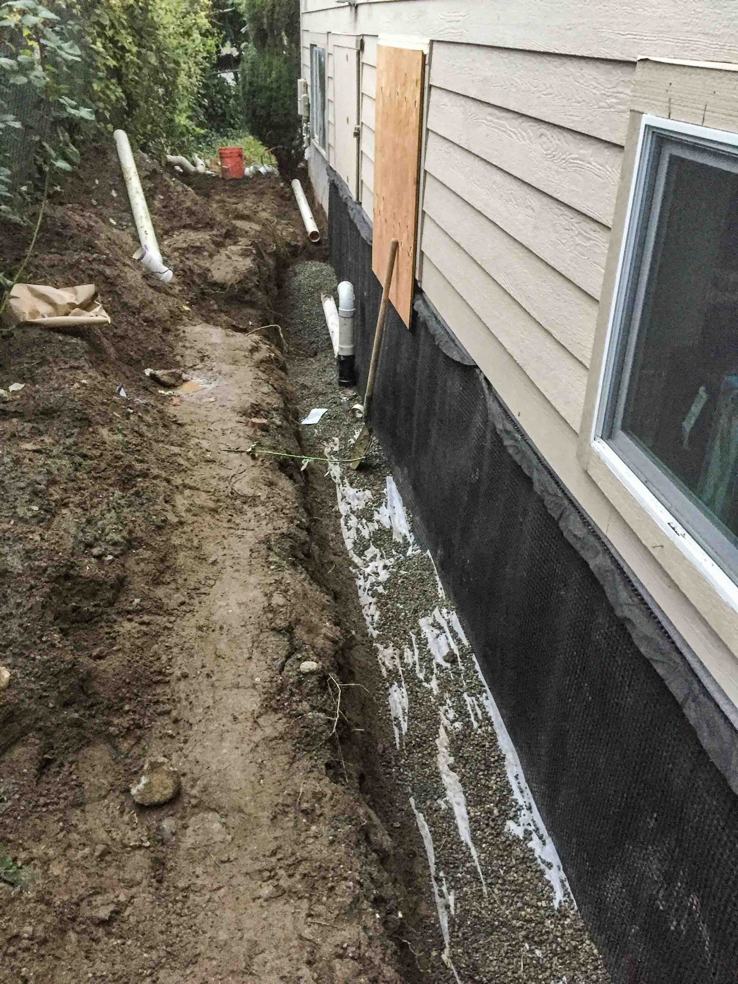 Exterior Basement Waterproofing Seattle Basement Drainage Seattle