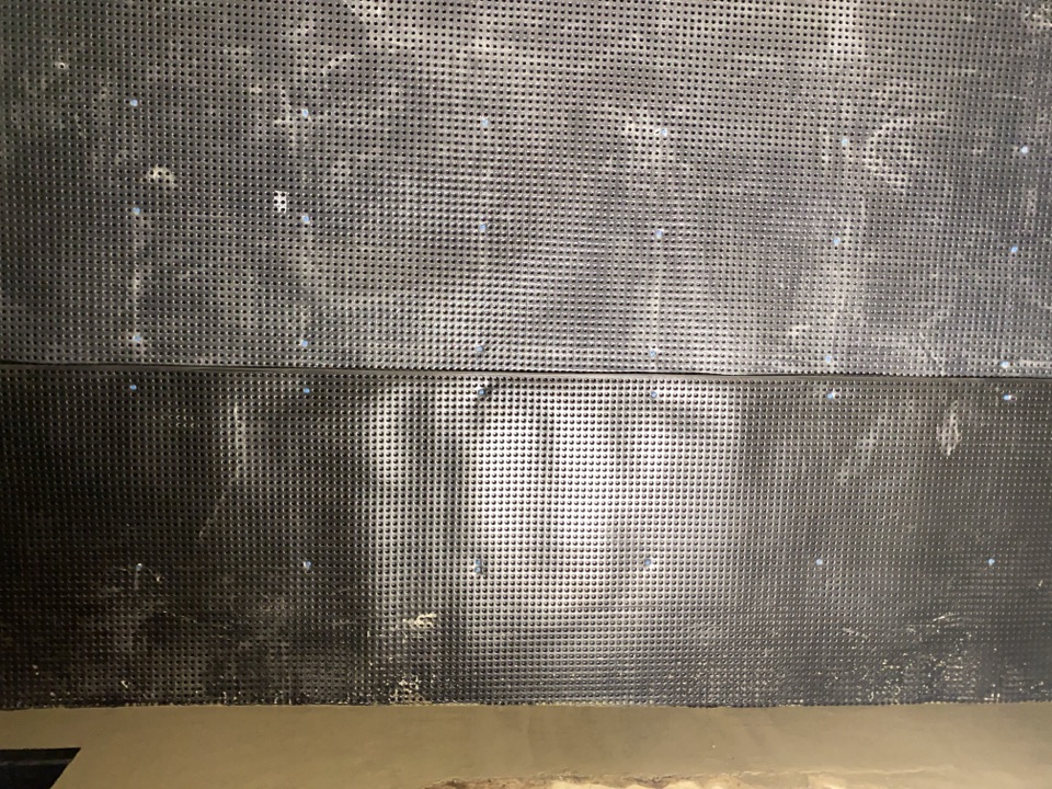 Interior Basement Waterproofing After
